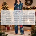 thumbnail image 3 of successthop Christmas Pajamas for Women 2 Piece Tree Long Sleeve Star Shirts Festival Pants Xmas Loungewear with Pockets, 3 of 6