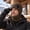 Brown, variant on Ribbed Knit Balaclava Beanie with Goggle-Style Eye Panels Stocking Knitted, Unisex Winter Ski Hat Built in Goggles Comfy Warm Outdoor Cycling Skiing Hiking Covers Head Neck Face