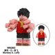 thumbnail image 4 of MiniFiguras 8 Piezas Set de Personajes de Anime - Luffy Zoro Ace, Juguetes de Bloques de Construcción DIY para Niños, 4 of 9