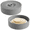 Gray, variant on Microwave Safe Tortilla Warmer with Vented Lid – 8.5 * 2.5 inch Microwave Safe Taco Holder, Easy-Lift Handle, Stackable Design, Textured Edge for Easy Grip – Keep Tortillas Warm & Fresh