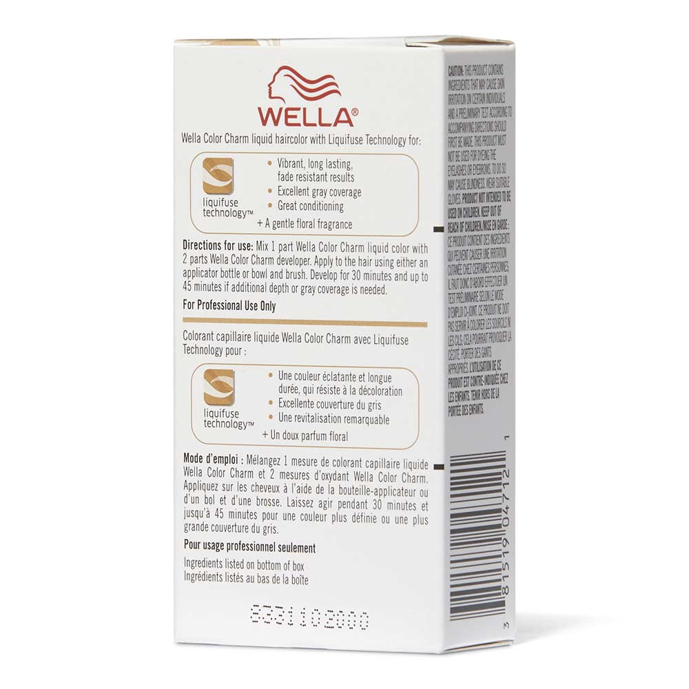 Wella Color Charm Liquid Hair Color, 8N/811 Light Blonde, 1.4 fl oz, 6 Pack