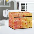 thumbnail image 5 of HELLHERO Sewing Machine Dust Cover 17.7x8.6x12.5 Inch Protective Sleeve Durable Foldable Maple Leaf Musical Note, 5 of 8