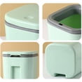 thumbnail image 4 of Papelera para tocador de baño, escritorio, mesa o mesa de café: desecha rondas de algodón, esponjas de maquillaje y pañuelos, 4 of 6