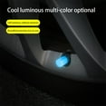 thumbnail image 3 of Tapa de válvula de neumático de neumático automotriz de plástico, tapas de motocicleta luminosas desmontables universales portátiles, Vehículos, repuestos y accesorios Mis rosa 4 piezas Speravity VI015984-03, 3 of 6