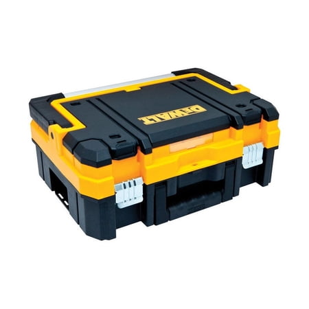 UPC: 0076174712186 | DeWalt TSTAK 17  Plastic Long Handle Tool Box 13  W x 7  H Black