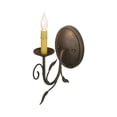 thumbnail image 3 of Meyda Tiffany 155857 Bordeaux 12" Tall Wall Sconce - Gilded Tobacco, 3 of 6