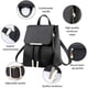thumbnail image 5 of Bolso para mujer Mochila Monedero Pu Cuero Cremallera Bolsas Moda Casual Mochila Cartera y bolso, 5 of 6
