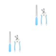 thumbnail image 4 of tssuouriy 2piece Beginner-friendly Cleaning Tools Set For Pet Nail Care And Baffle Does Not Damage blue small size 2Set, 4 of 6