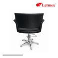 thumbnail image 2 of Silla Hidráulica Profesional Letmex Maletti Negro Fijo Cuadrada, 2 of 4