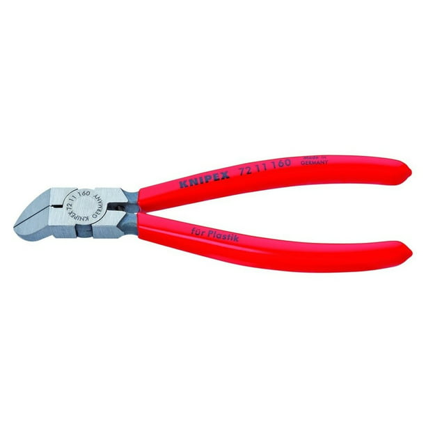 KNIPEX Tools 72 11 160, 45-Degree Angled Head Diagonal Flush Cutters