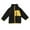 Black, variant on Toddlers Boys Girls 𝐏olar 𝐅𝐥eece Lined Sherp𝐚 Full-Zip Jacket Baby Winter Fuzzy Coat Long Sleeve Warm Outwear Padded Coats for Kids