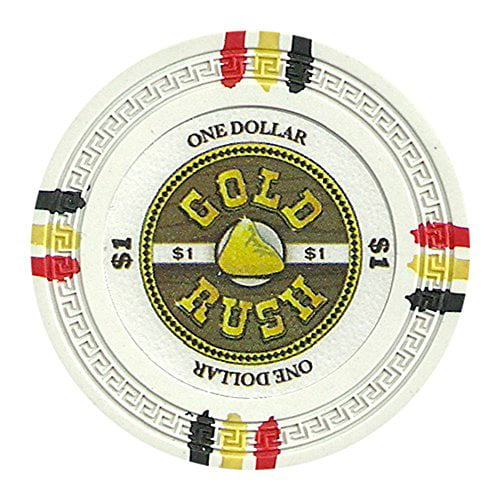 Gold Rush 13.5g Poker Chips, Heavy Weight Composite, 50-pack - Walmart.com