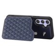 thumbnail image 4 of Funda con textura de cuadrícula y cordón para Samsung Galaxy A54 5G (negra), 4 of 5