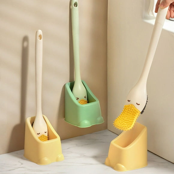 Cepillo de Baño Xihbxyly Mango Largo Limpieza de Baño