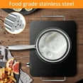 thumbnail image 4 of Sutowe Stainless Steel Saucepan Uniform Heating Honeycomb Non Stick Pan with Ergonomic Handle Thermal Insulation Milk Saucepan for Cooking, 4 of 8