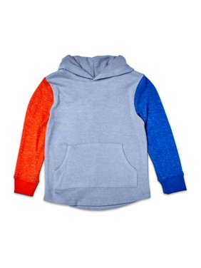 Wonder Nation Baby and Toddler Boys' Colorblocked Pullover Hoodie