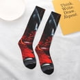 thumbnail image 6 of Bingfone Compression Socks for Women and Men Long Socks for Running Athletic Cycling Nurse-Halloween Vampire Party, 6 of 8