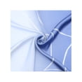 thumbnail image 4 of INSPIRE CHIC Women's Gradient Printed Satin Square Scarves, Simple Lines Silky Hairband Headscarf Neckerchief 27.6x27.6" Blue, 4 of 6
