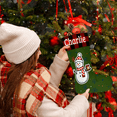 thumbnail image 5 of Personalized Christmas Stocking 18.5 Inch, Custom Name & Photo Festive Stocking for Christmas,Customized Xmas Holiday ,Great Gift for Family, 5 of 8