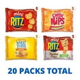 Nabisco Savory Cracker Variety Pack, Ritz, Cheese Nips, Wheat Thins