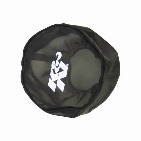 K & N Filters Air Filter Wrap RX-4990DK DryCharger; Round Tapered; Closed Top; Black; Silicone Treated Polyester