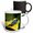 Multicolor, variant on 3drose, Blue Poison Dart Frog, Blue Poison Arrow Frog, Dendrobates Tinctorius., 11oz Two-tone Green Mug