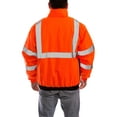 thumbnail image 4 of Olympia Sports SS580D-S Bomber II Jacket, Orange - Small & Medium, 4 of 4
