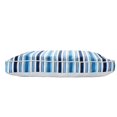 thumbnail image 4 of Laddha Home Designs 36" Blue and White Striped Rectangle Pet Bed Pillow, 4 of 9