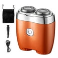 thumbnail image 1 of Orange Mini Shaver Metal Shaver Portable Full Bodys Water Wash, 1 of 1