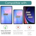 thumbnail image 2 of XCRS [2 Pack] Tempered Glass Screen Protector for Samsung Galaxy Tab S10 FE+ Plus SM-X620 Tablet, Case Friendly & Bubble Free, 2 of 6