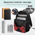 thumbnail image 5 of Aplkyhs Ladybug School Backpack for Students Age 6-18 Large Capacity Ergonomic Adjustable Padded Breathable Shoulder Straps Book Bag for Kids Boys Girls Elementary Middle High School, 5 of 7