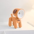 thumbnail image 4 of Cartoon Puppy Night Light, USB Rechargeable LED Desk Lamp, Poseable Mini Ambient Light, Cute Bedside Accent for Bedroom Office or Dorm, 4 of 6