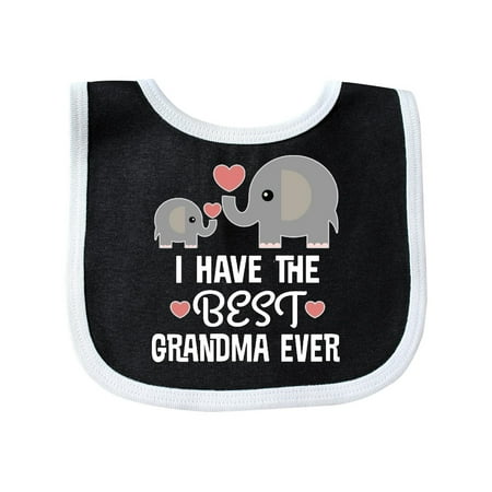 Grandchild I Have The Best Grandma Ever Baby Bib