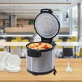 thumbnail image 5 of 110W Electric Rice Warmer Stainless Steel 19 Liter Heating Rice Warmer Dishes Warmer, 5 of 18