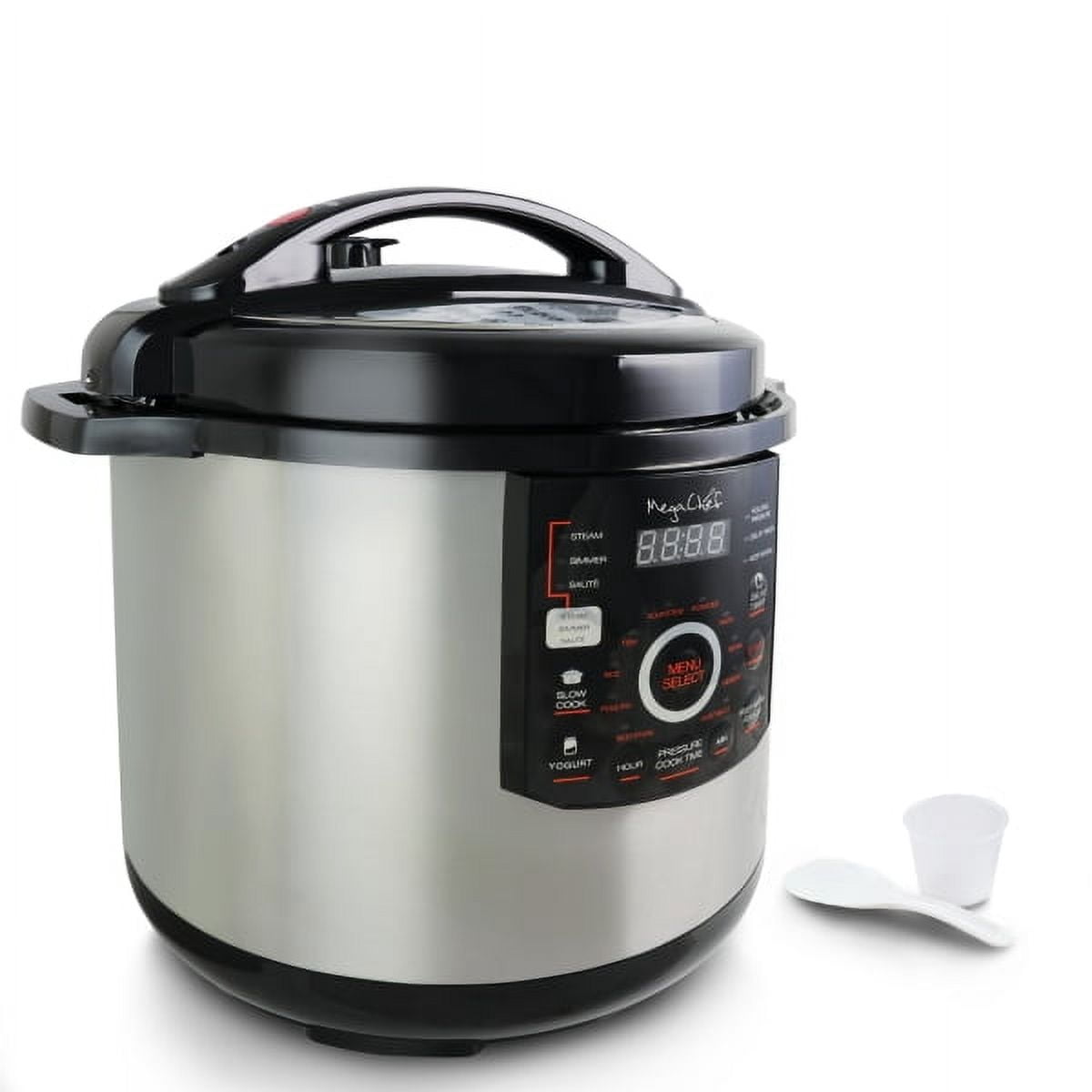 Megachef 12-Quart Digital Pressure Cooker, 17" x 15"