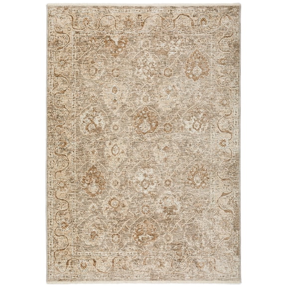 Dalyn Rugs Bergama Area Rug BE6 BE6PE9X13 Pebble, 9' x 13'2"