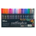 thumbnail image 5 of 2. Glittering Gel Markers with Bold Metallic Lines Smooth for Drawing, Writing on Cards, Wood, Fabric Surfaces, 5 of 8