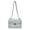 Wave Silver, variant on StyleSack Glitter Wave Crossbody Bag for Women, Stylish Chain Shoulder Purse - Trendy Casual Daily Square Bag