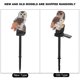 thumbnail image 2 of Owl Shape LED Solar Garden Lights Lawn Decoration Waterproof Outdoor Garden Lamp Brown, 2 of 3