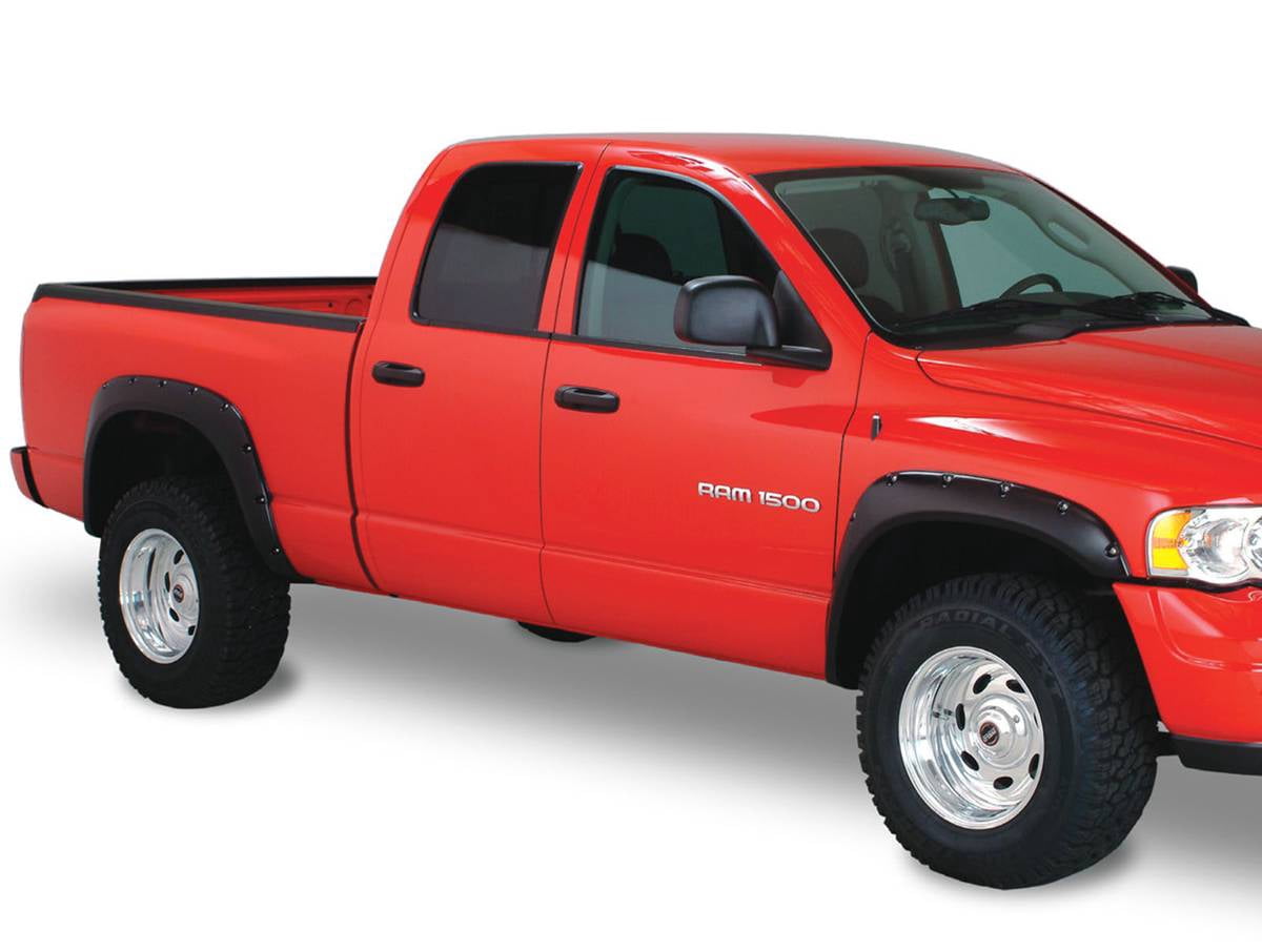Husky Liners 2805907 Pocket Style Fender Flares Fits 2000-2007 Ram 1500, 2003 3500, 2003-2009 2500, 6'4", 8' Bed