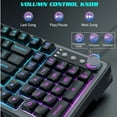 thumbnail image 3 of Gaming Wired Keyboard and Mouse Combo -  Volume Wheel, 14 RGB Backlit, 26-Key Anti-Ghosting, Quiet Typing, Adjustable DPI Mouse for Gaming & Work, 3 of 8