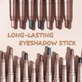 thumbnail image 2 of Sombra de ojos en barra DeKrion Shimmer-Cream Waterproof Plateado-White, 2 of 7