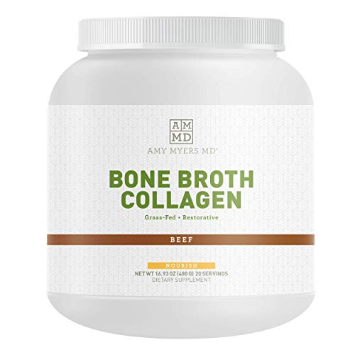 Dr Amy Myers Beef Bone Broth Collagen Powder Type II Collagen Protein