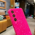 thumbnail image 6 of for Samsung Galaxy S24 Case (6.2 inch), Cute Glitter Sparkly Bling Phone Cover for Women Girls (Hot Pink), 6 of 7