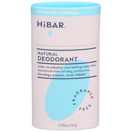 Hibar Fragrance Free Deodorant, 2.25 Oz