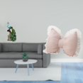 thumbnail image 2 of Estatua de , figura de escritorio, adorno de resina con lazo, funda de almohada de PP suave, pieza decorativa creativa adecuada para el hogar, 2 of 8