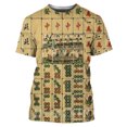 thumbnail image 1 of T-Shirts Graphiques de Poker Mahjong pour Hommes Mode Décontractée Personnalité Hip Hop Mode Urbaine Tendance Imprimé Col Rond Manches Courtes, 1 of 5