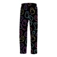 thumbnail image 5 of Satingcolo Funny Men's Pajama Pants Halloween Soft Sleep Lounge Pants Lightweight Pjs Bottoms with Drawstring for Men, 5 of 6