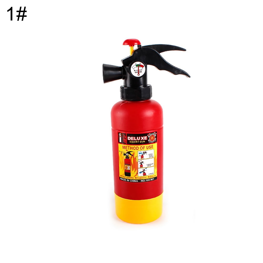 NUZYZ Kids PullType Fire Extinguisher Water Gun Cap Firefighting Suit