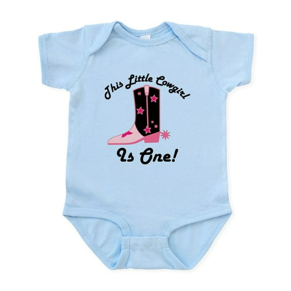 CafePress - Cowgirl 1St Birthday Infant Bodysuit - Baby Light Bodysuit, Size Newborn - 24 Months